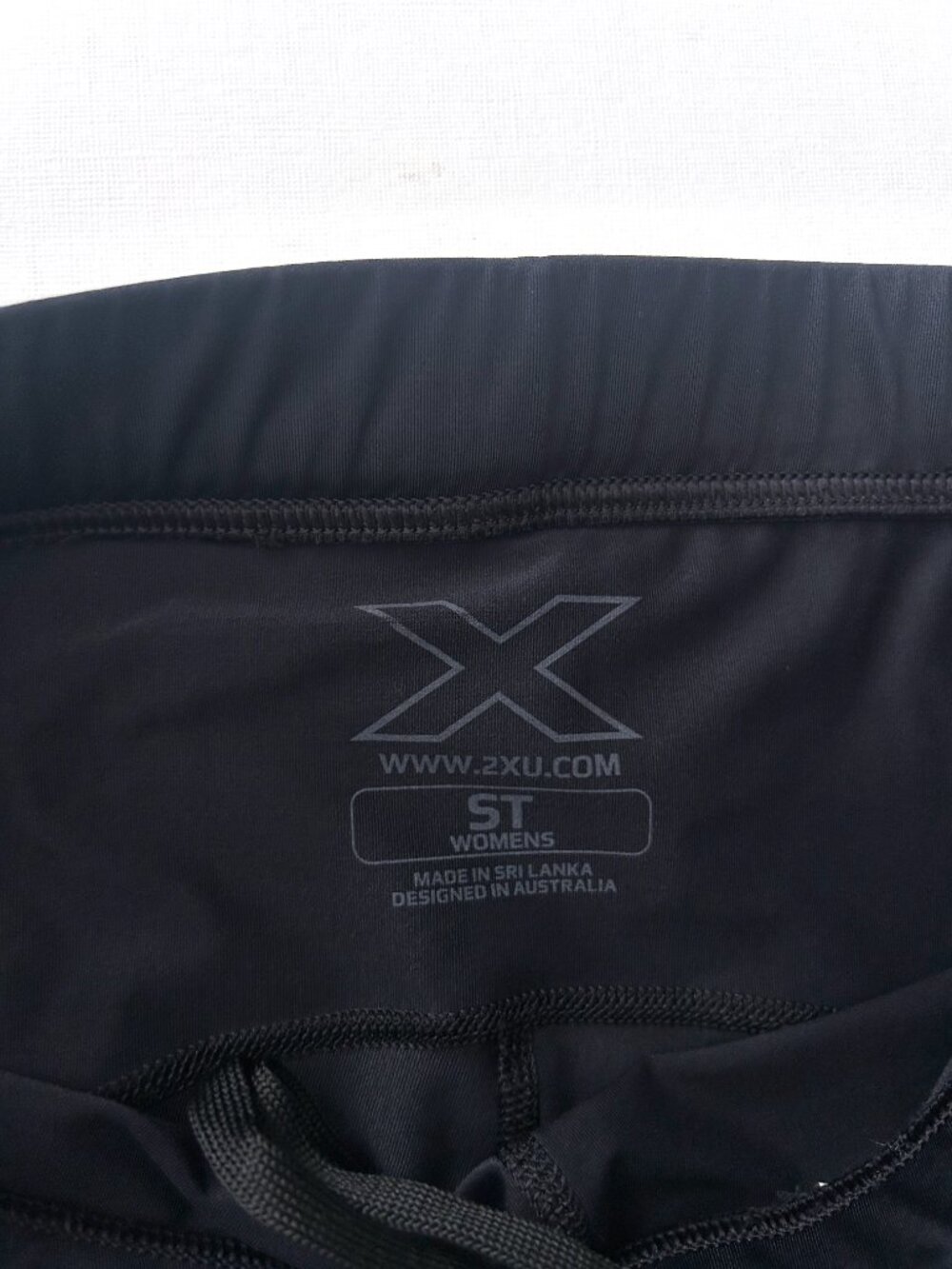 2XU Light Speed-Mid-Rise Compression Running Tights Black Leggings Small Tall - Picture 4 of 8